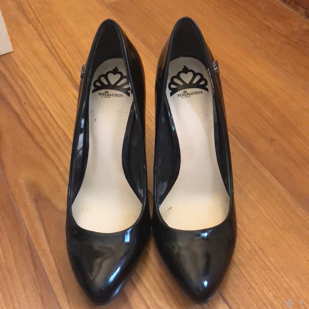 Patent Leather Black Heels